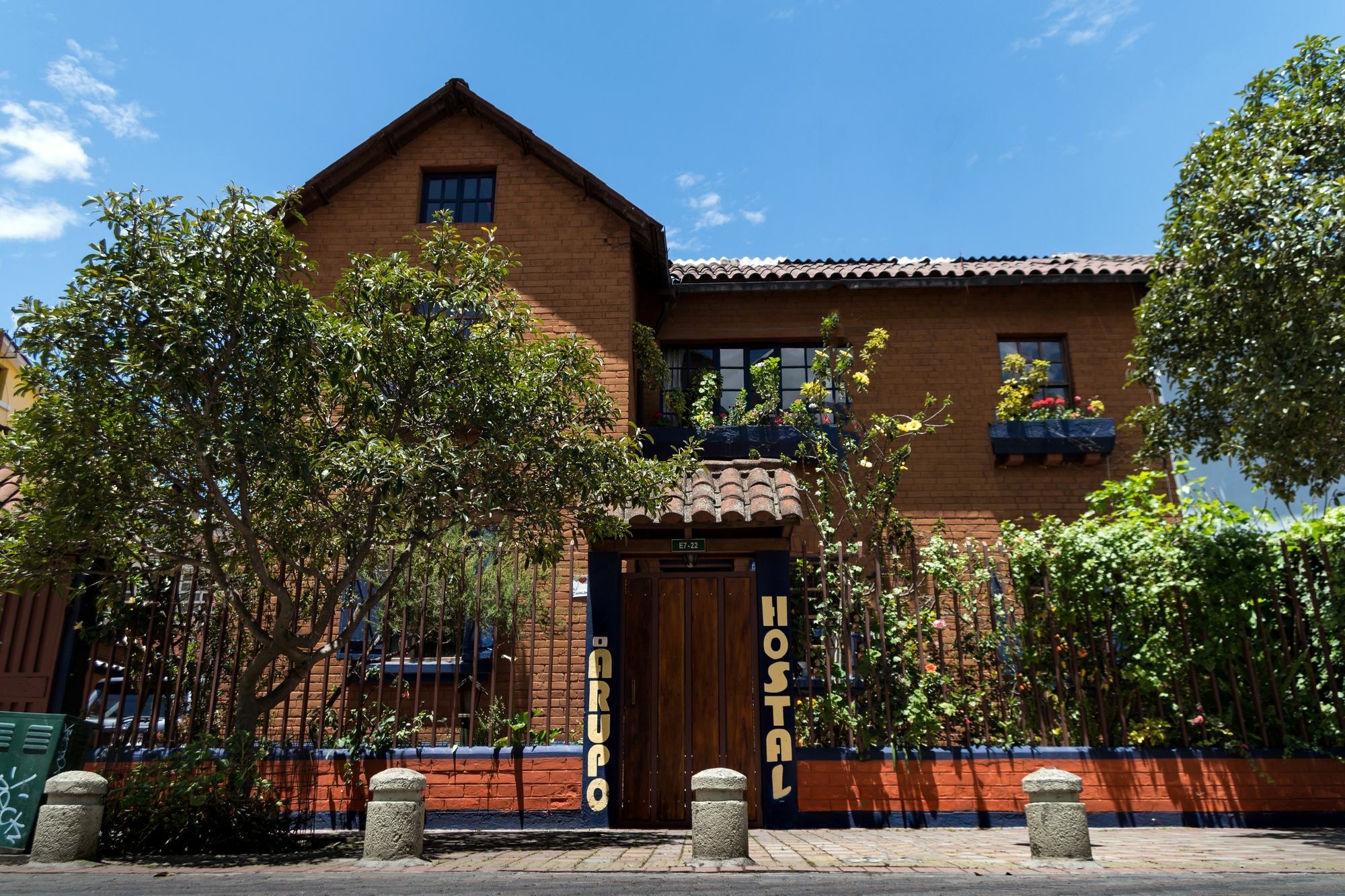 Casa Del Arupo Vandrerhjem Quito Eksteriør bilde